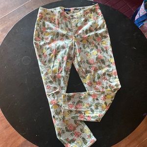 Pants with fliers on them
